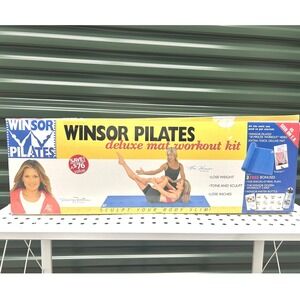 RARE Winsor Pilates Deluxe Mat Workout Kit Y2K Unused Open Box with No VHS